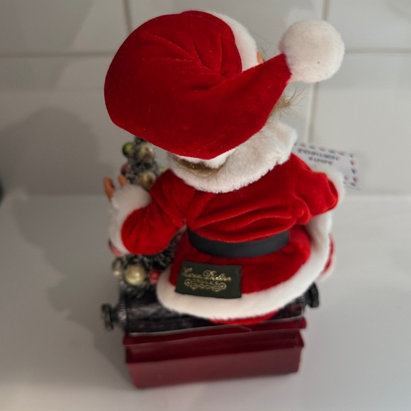 Karen Didion Originals Red and White Santa Figurine - Picture 3 of 5